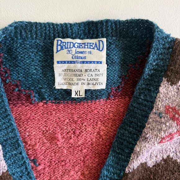 Vintage Bridgehead, Wool Vest - Picture 5 of 6